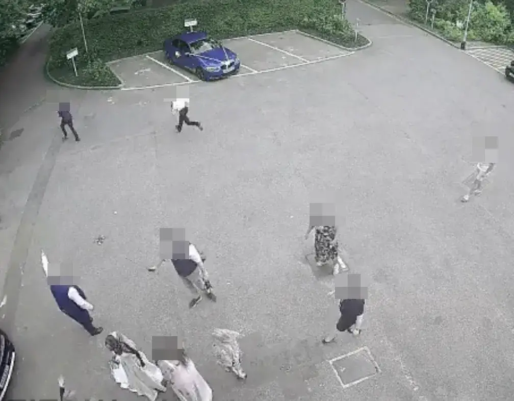 CCTV from CPS shows the attack (CPS)