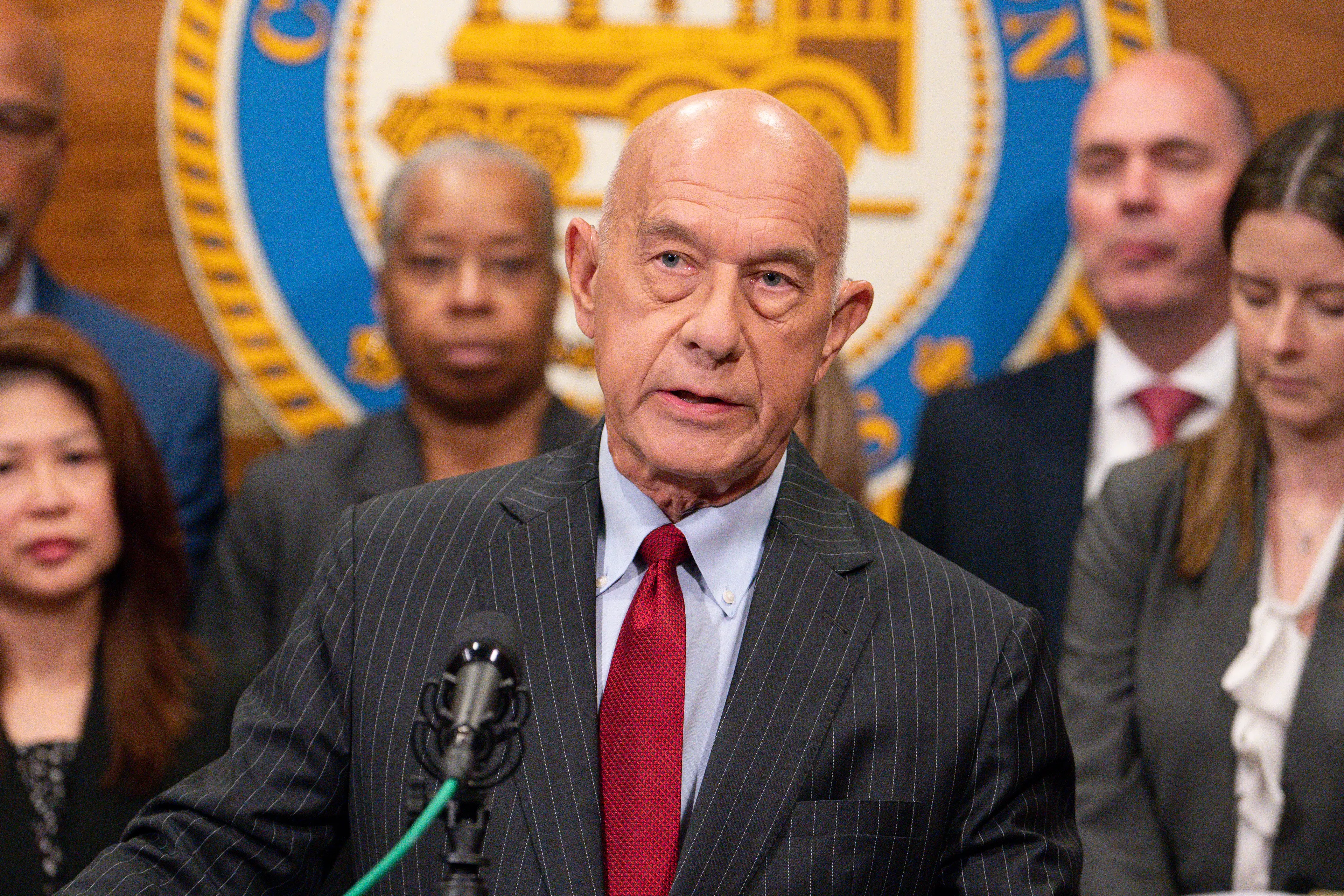 Senator John Whitmire was furious with Brewer's behaviour and spearheaded the fight to terminate the death row tradition (Kirk Sides/Houston Chronicle via Getty Images)