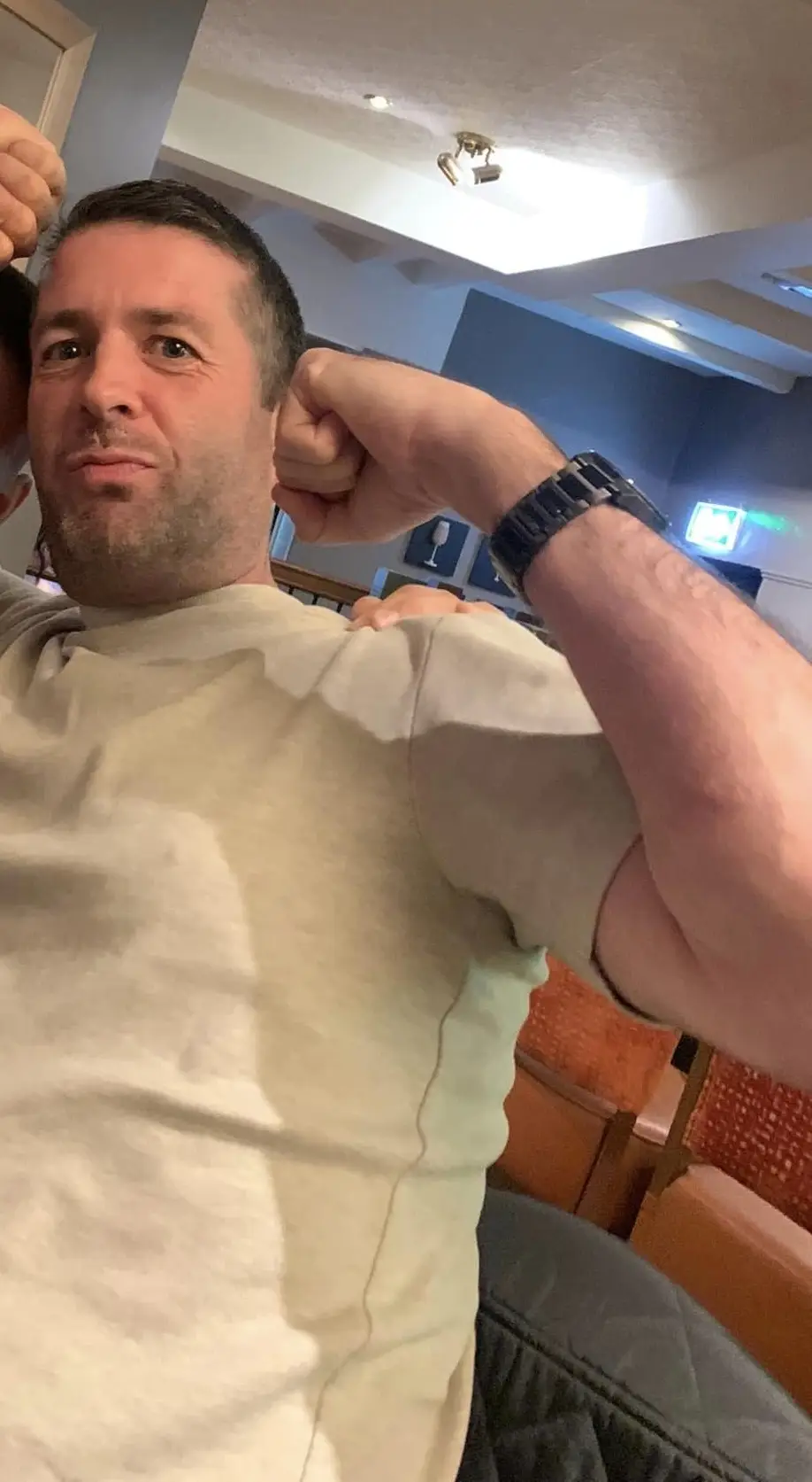 When the window fitter from Warrington, Cheshire, got on the plane with his newly wed wife he told the pilot to 'f**k off' as he ignored requests by Jet2 airline crew.