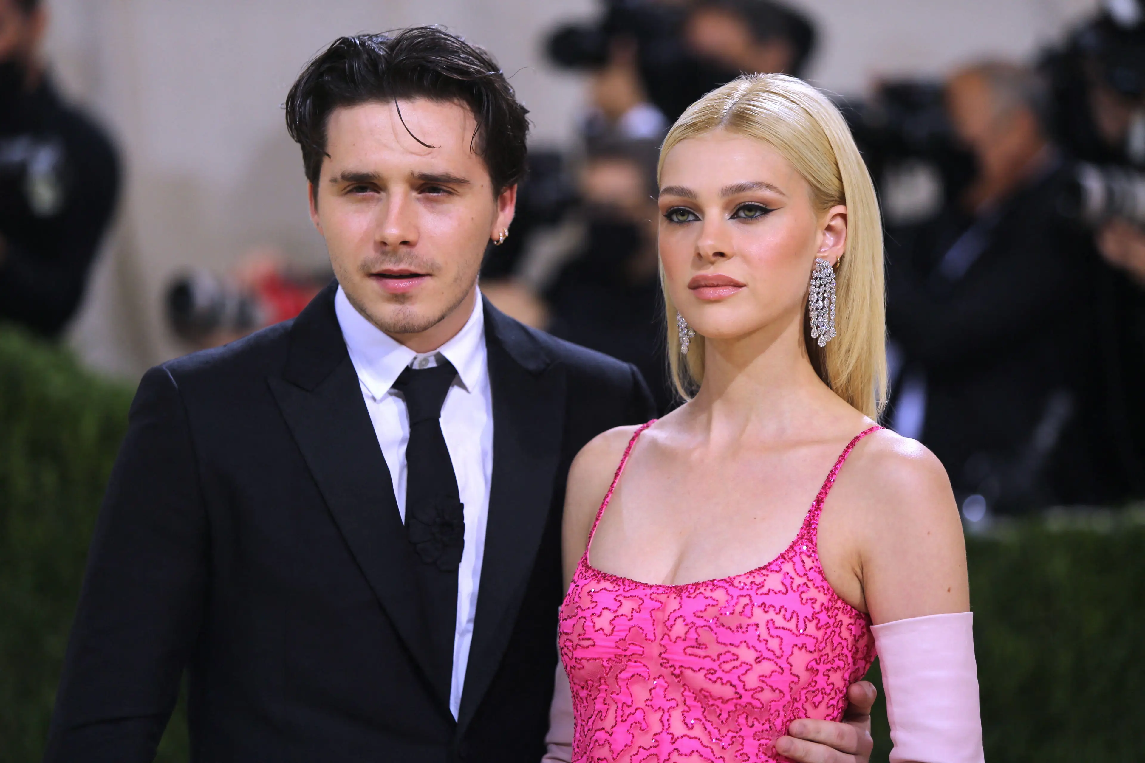 Brooklyn Beckham and Nicola Peltz: Alamy