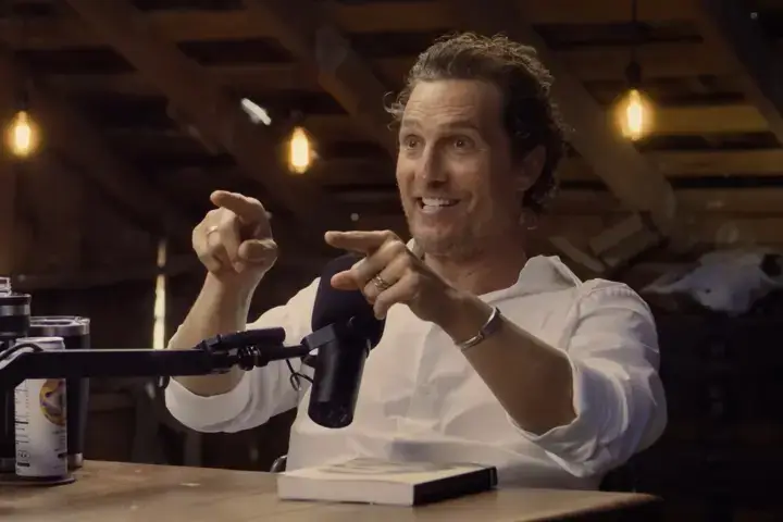 Oscar winner Matthew McConaughey has explained why he refused the eye-watering amount (YouTube/Chris Williamson)