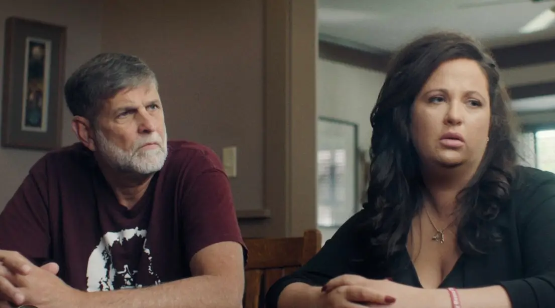 Dominic's dad Frank and sister Christine appeared in The Crash (Netflix)