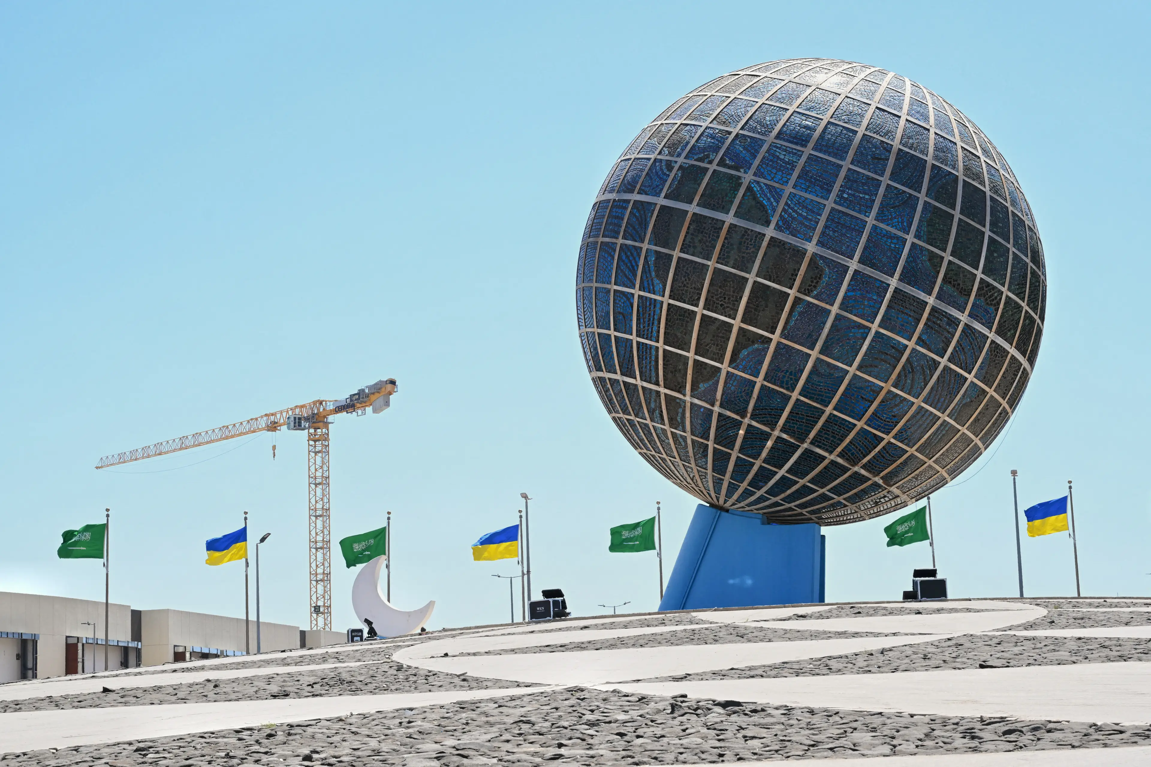 Ukrainian and US delegates met in Saudi Arabia (AMER HILABI/AFP via Getty Images)