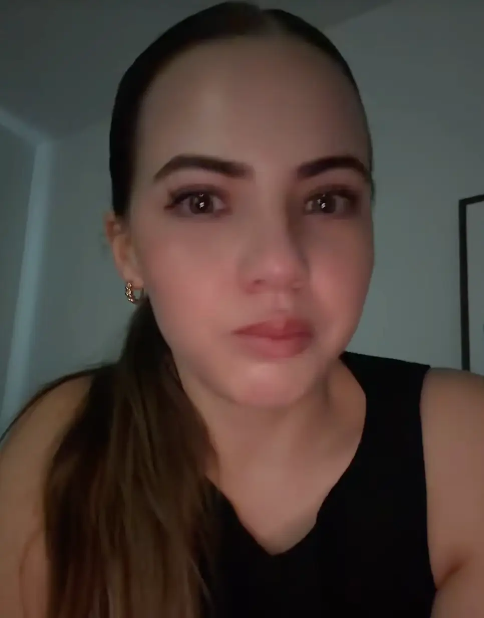 The content creator was in tears when speaking about the hate she receives (TikTok/bobbi)