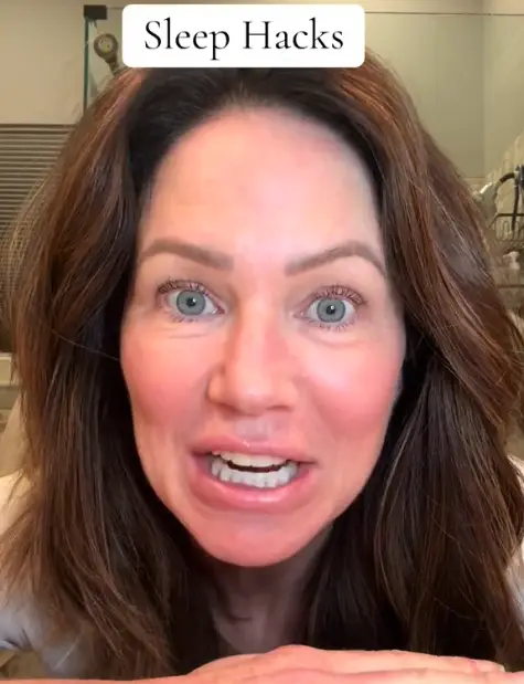 This TikToker had a hack that helped her get back to sleep if she awoke in the night (