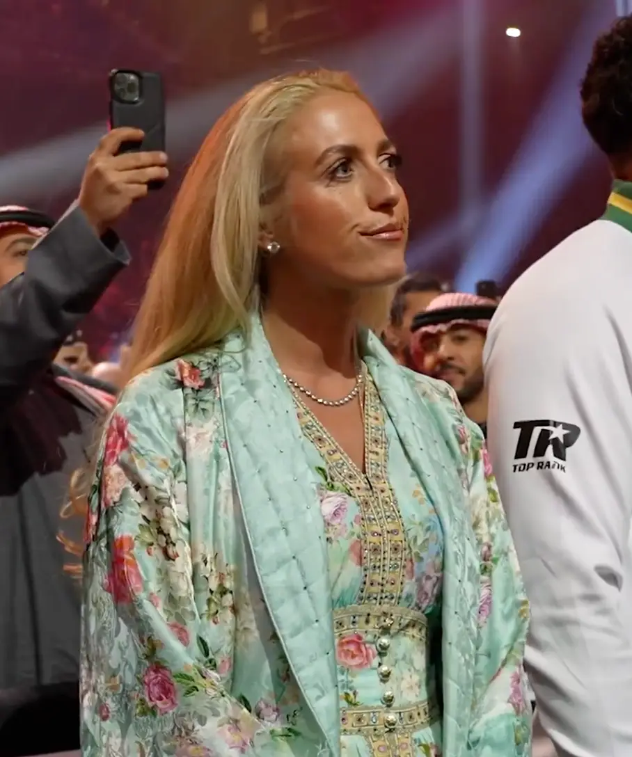 Paris Fury couldn't believe the final result (TNT Sports)