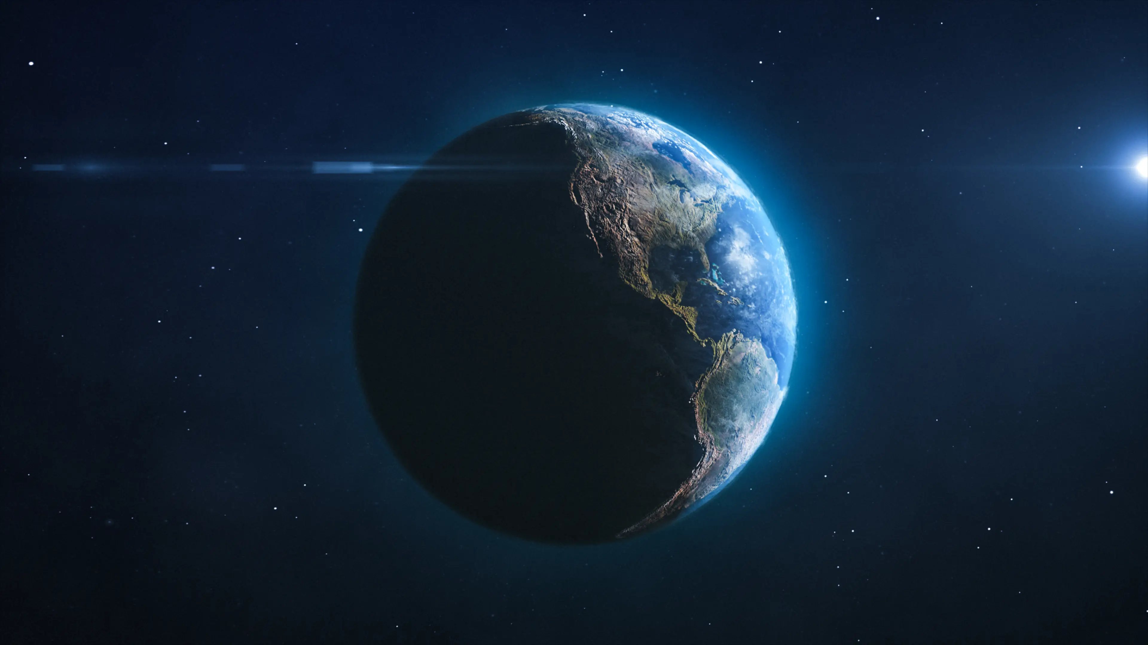 The Flat Earther was left lost for words after hearing Hales' question (Getty Stock Image/fotograzia)