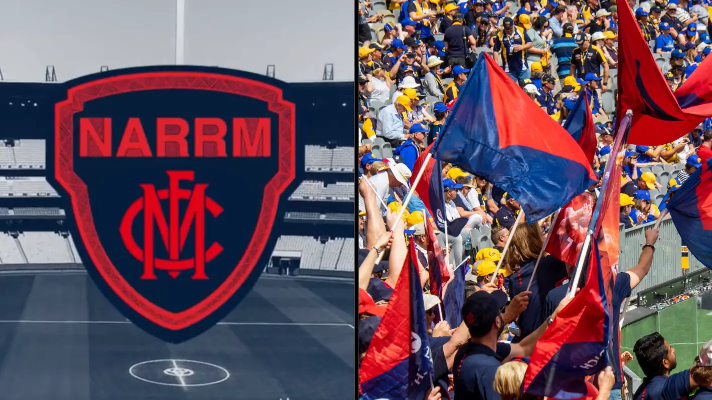 Twitter/Melbourne Demons. Alamy