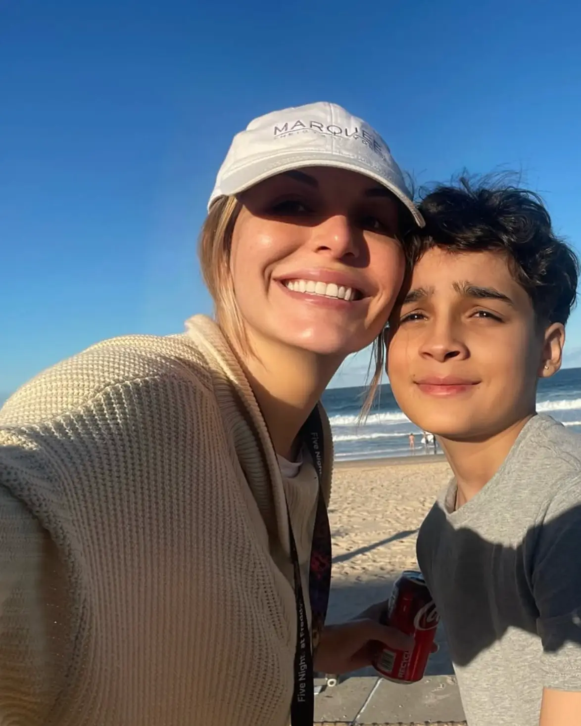 Clare says her son was relentlessly bullied (claremccannofficial/Instagram)