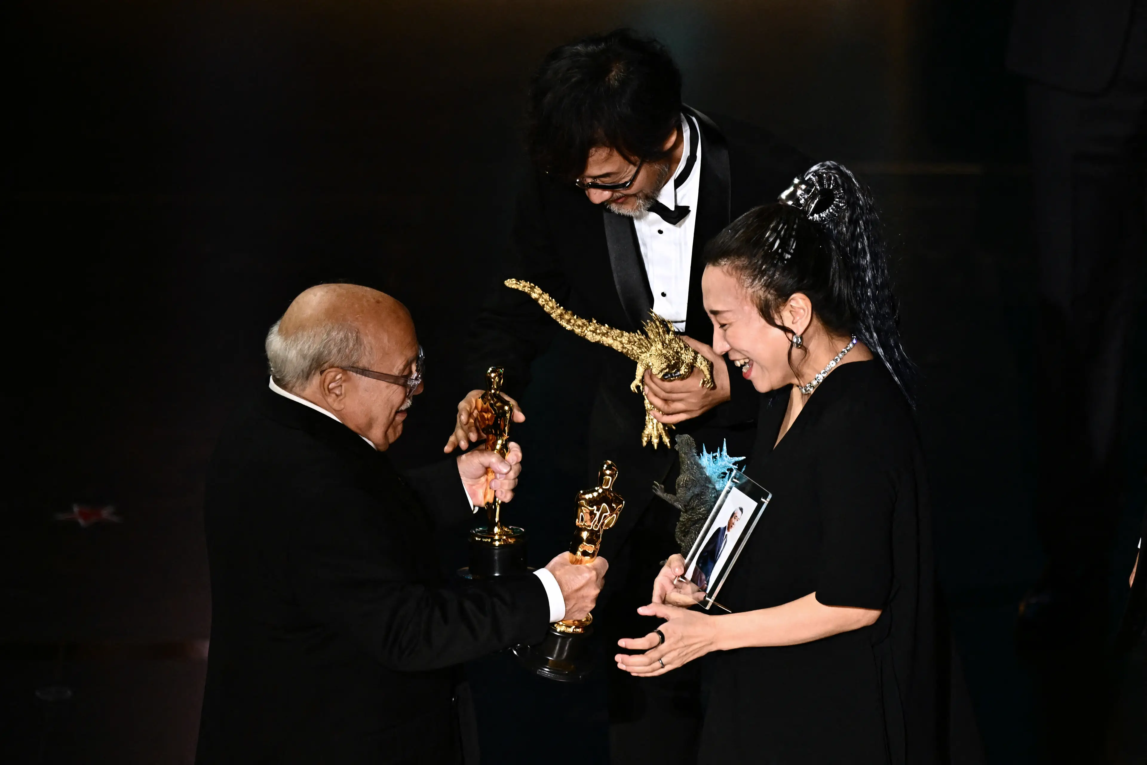 They're here to present awards and call out Batman.