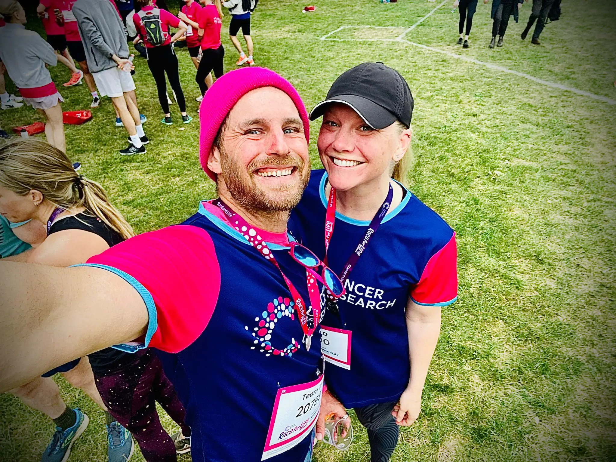 The father-of-two says he's been able to live a full life despite his diagnosis (Supplied)