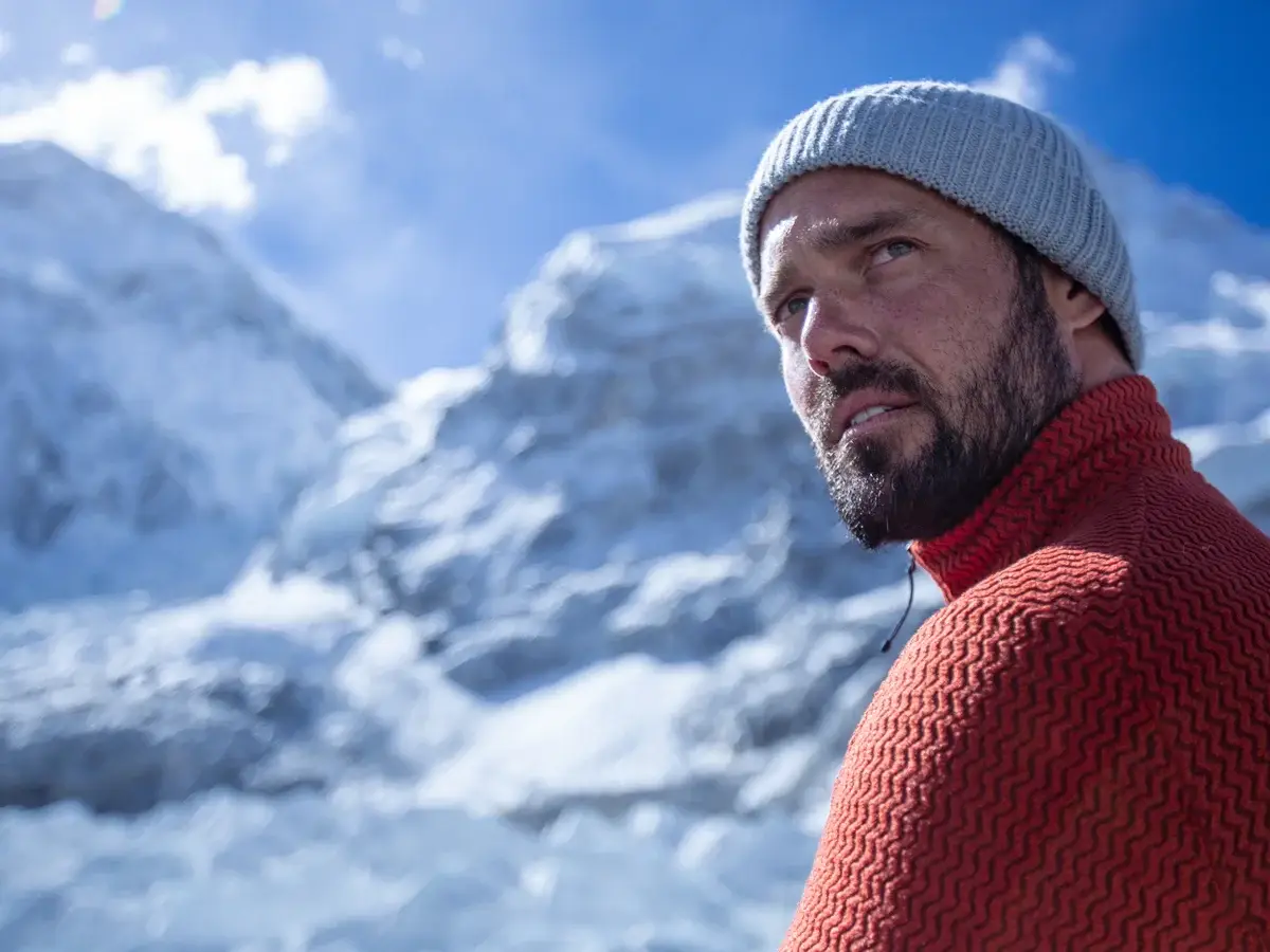 The Former Made in Chelsea star featured in Disney documentary Finding Michael. (Disney Plus)