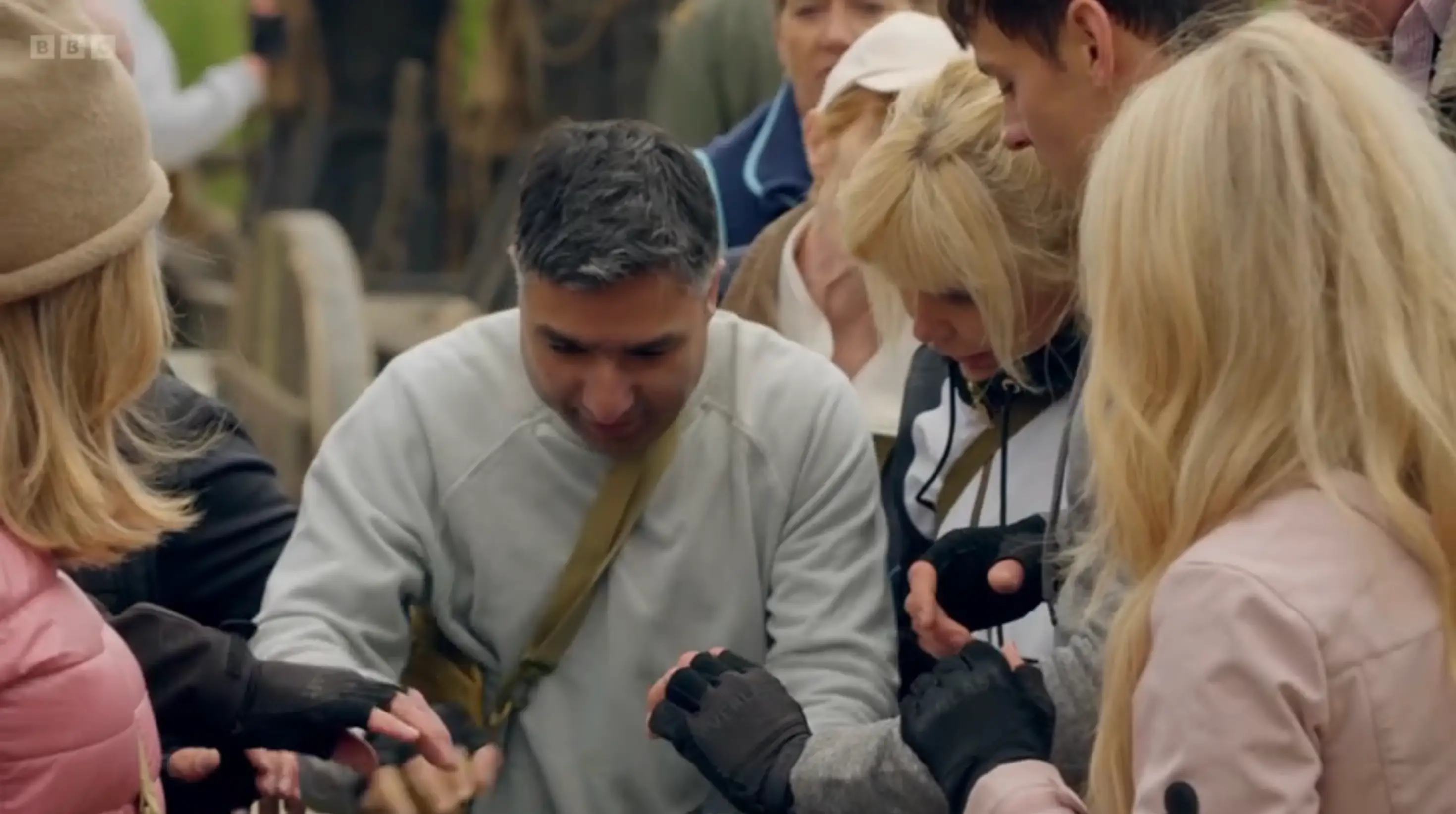 Claudia was unsure about the concept of the show (BBC)