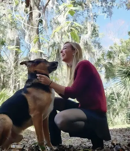 Brittany Clark, 31, was killed by the alligator in the Little Big Econ State Forest in Orlando (Facebook)