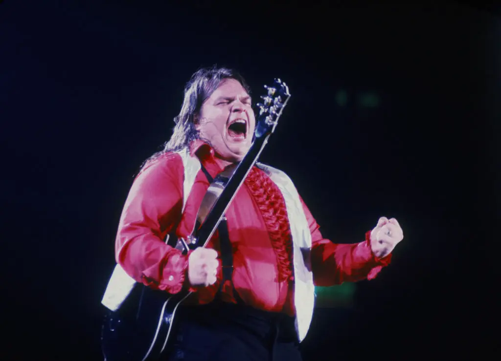 Meat Loaf performing in the late 70s (Keystone/Hulton Archive/Getty Images)