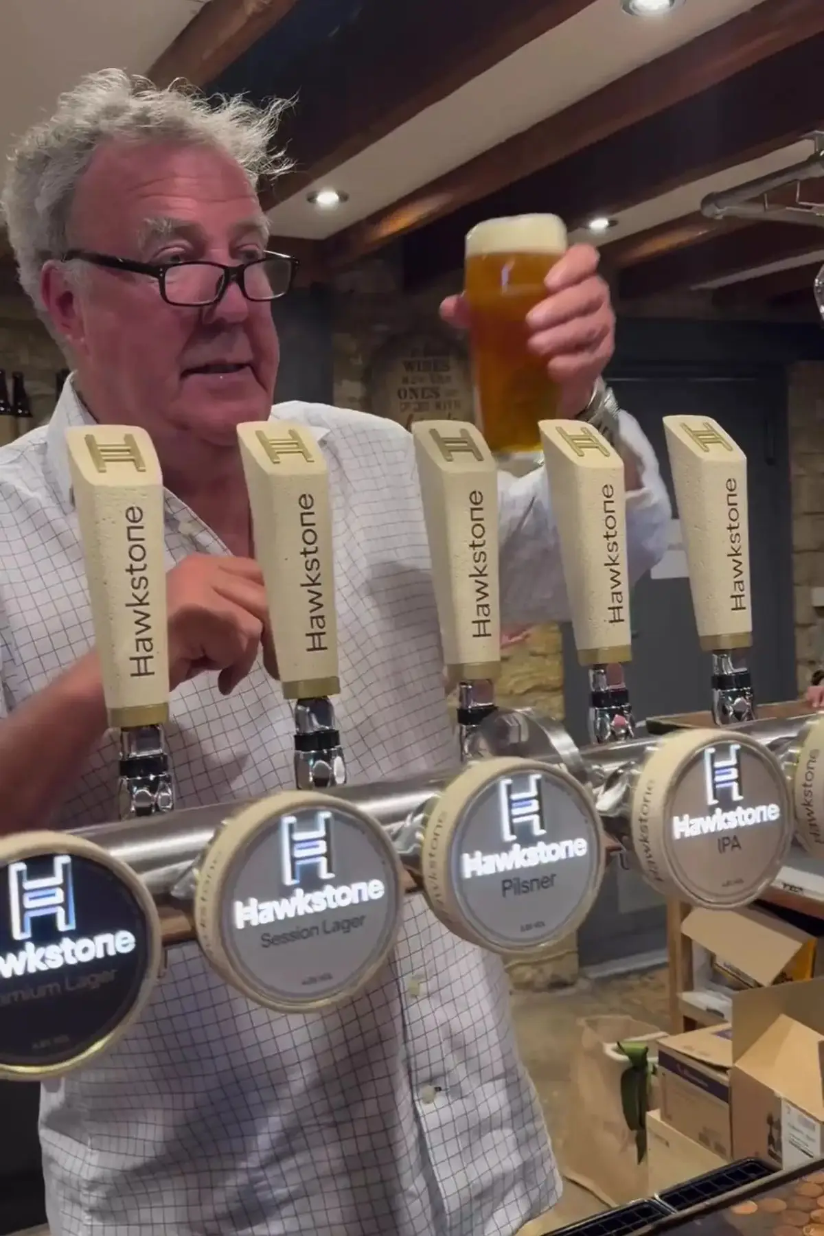 Clarkson's pub refuses to sell three items on its menus (Instagram/@hawkstone)