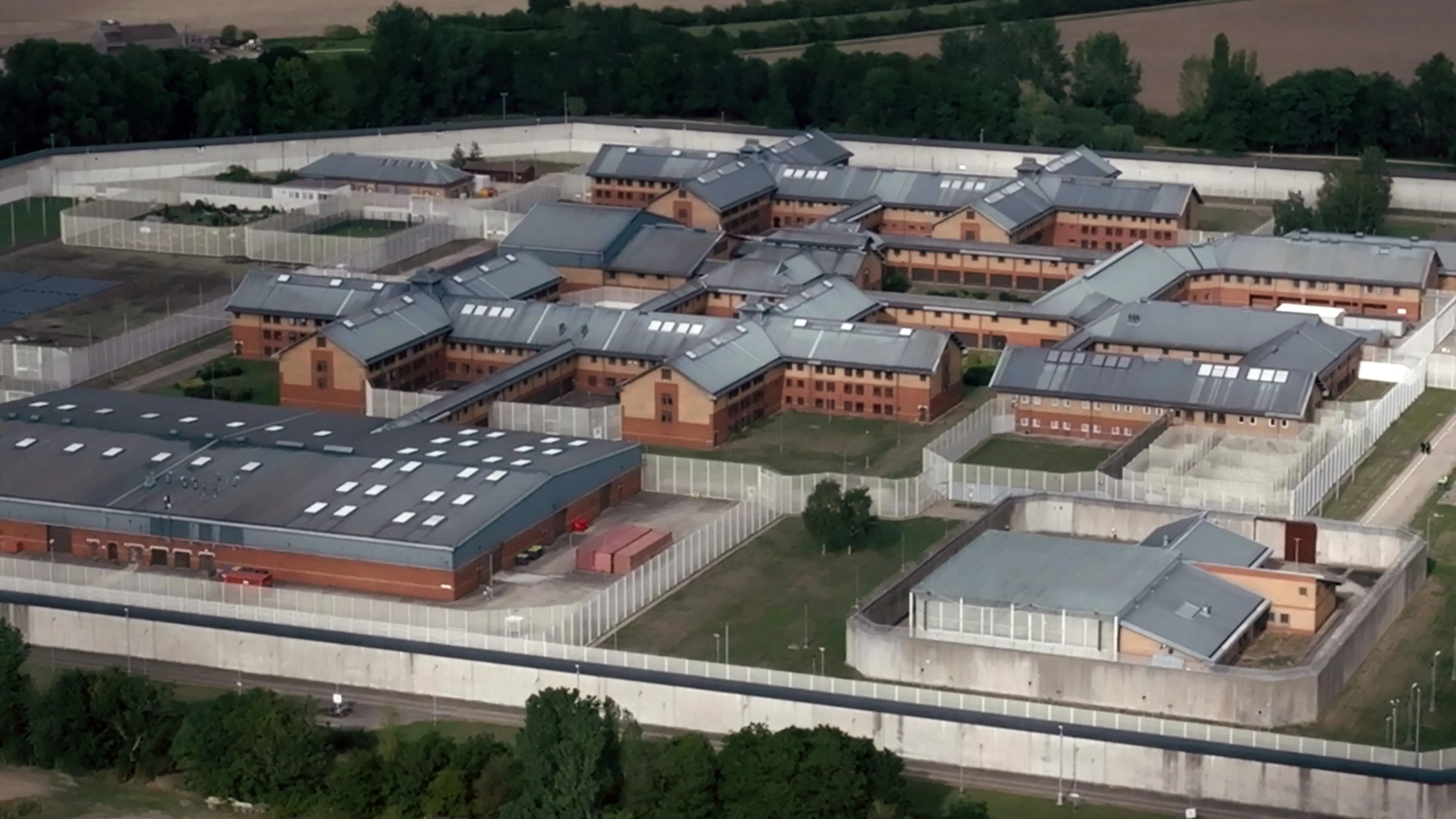 HMP Whitemoor was designed as an 'inescapable' concrete fortress.