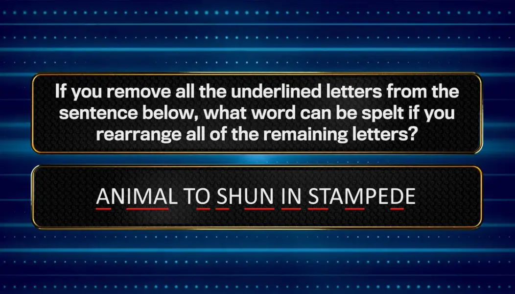 Once again, The 1% Club has left viewers at home completely stumped (ITV)