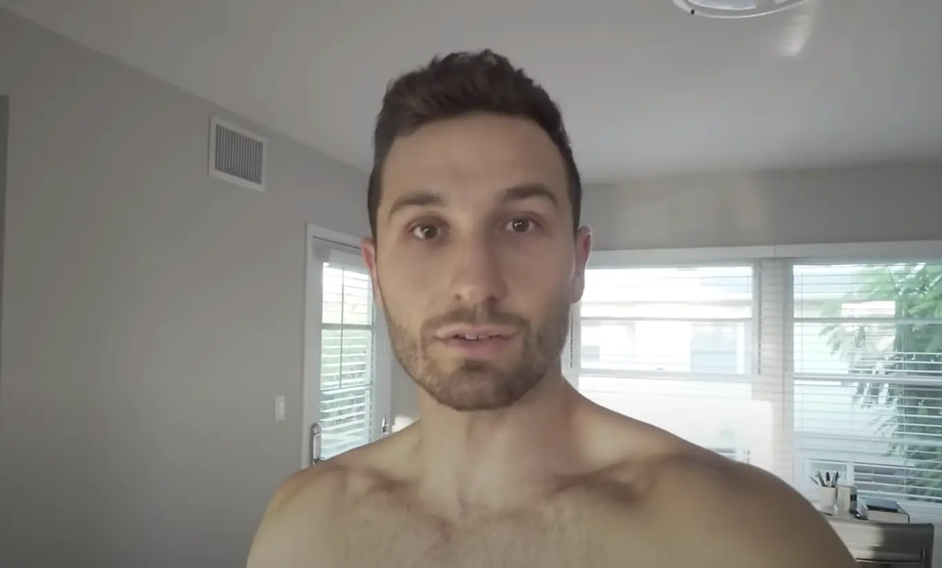 Matt went on a vegan diet for 30 days to see what impacts it would have on his body (YouTube/Yes Theory)