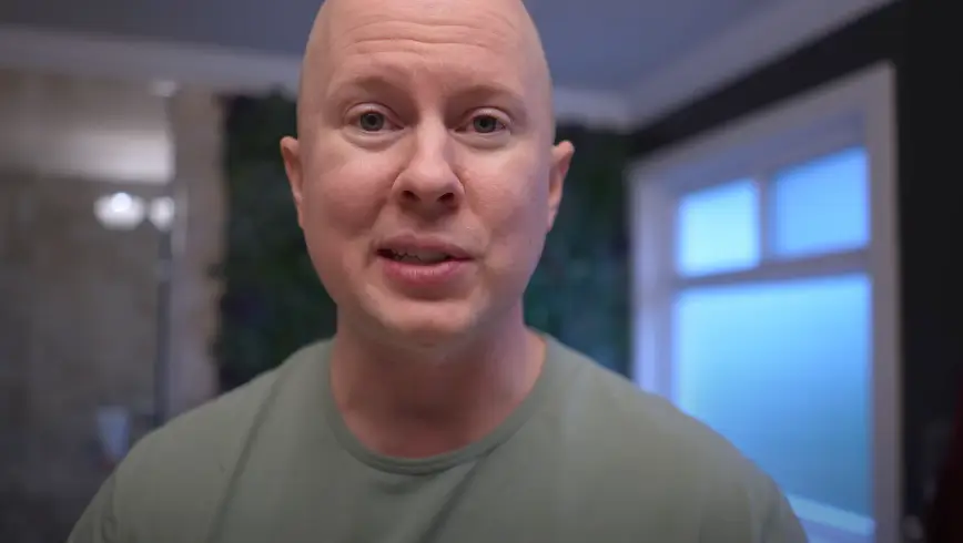 Evan gave up the booze for 30 days (YouTube/The SAHD Life)