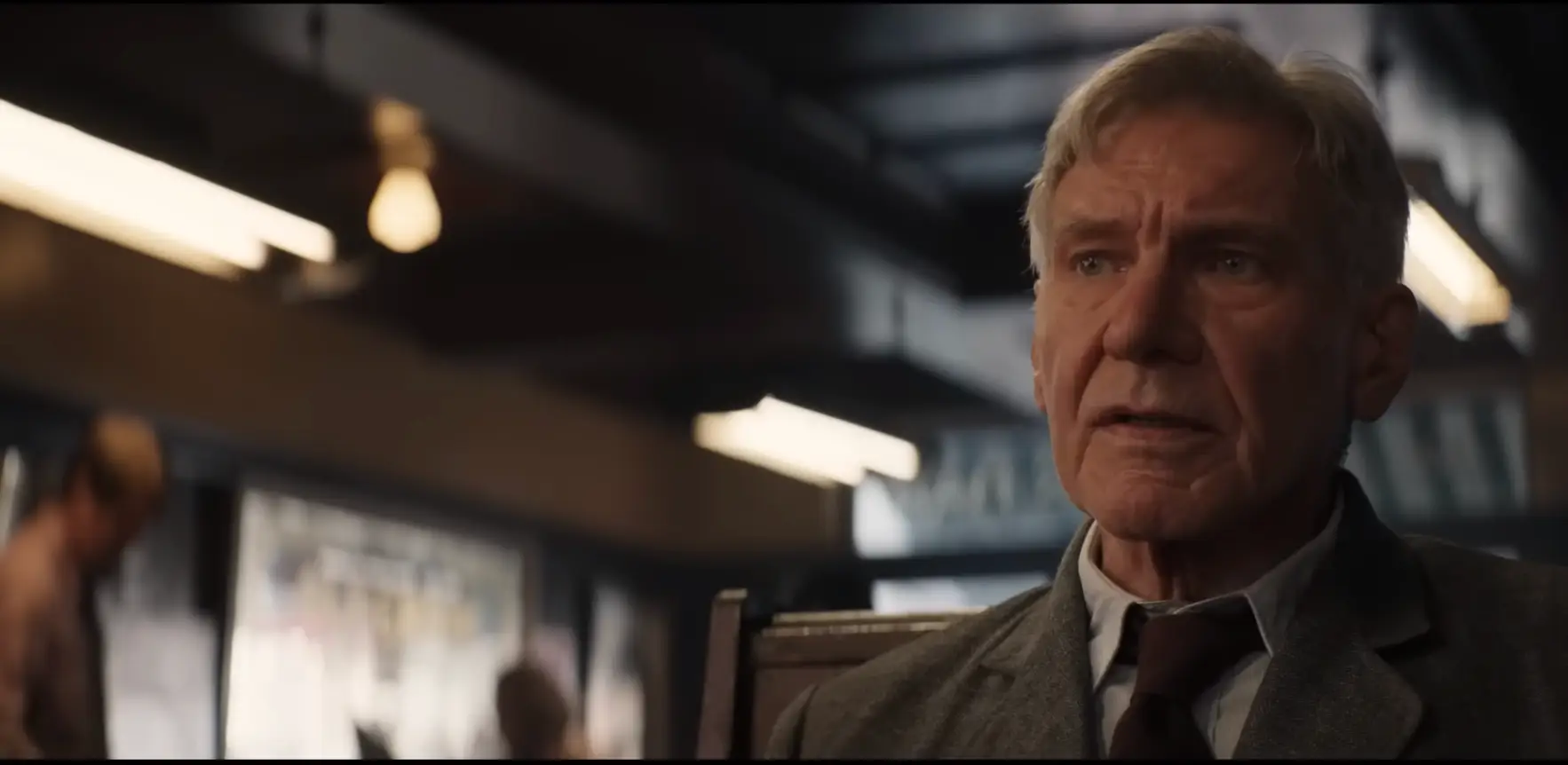 Harrison Ford as Indiana Jones in Indiana Jones and the Dial of Destiny (2023).