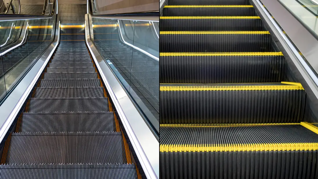 The scary reason behind escalators having brushes on the side