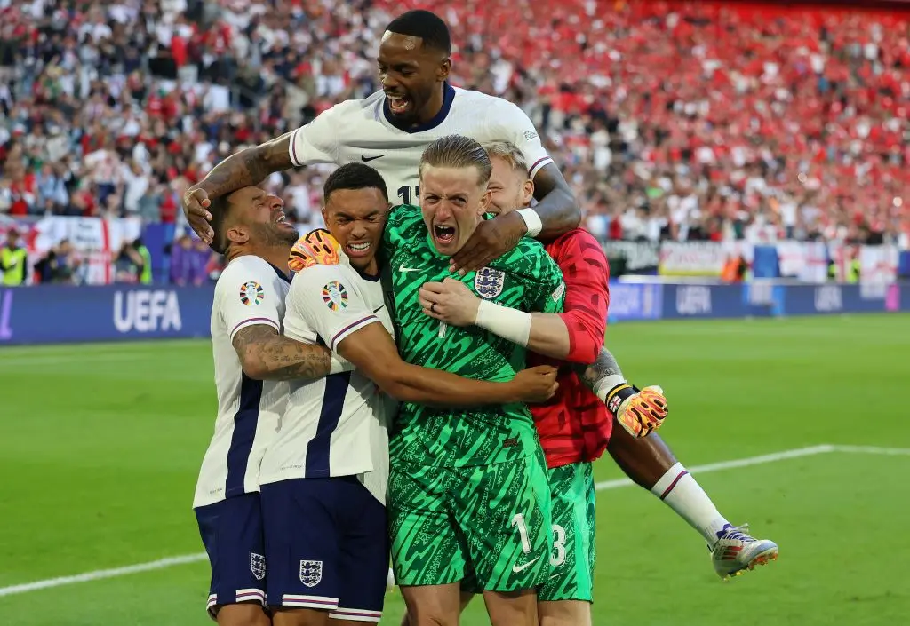England are going to the Euro 2024 semi-finals. Crystal Pix/MB Media/Getty Images