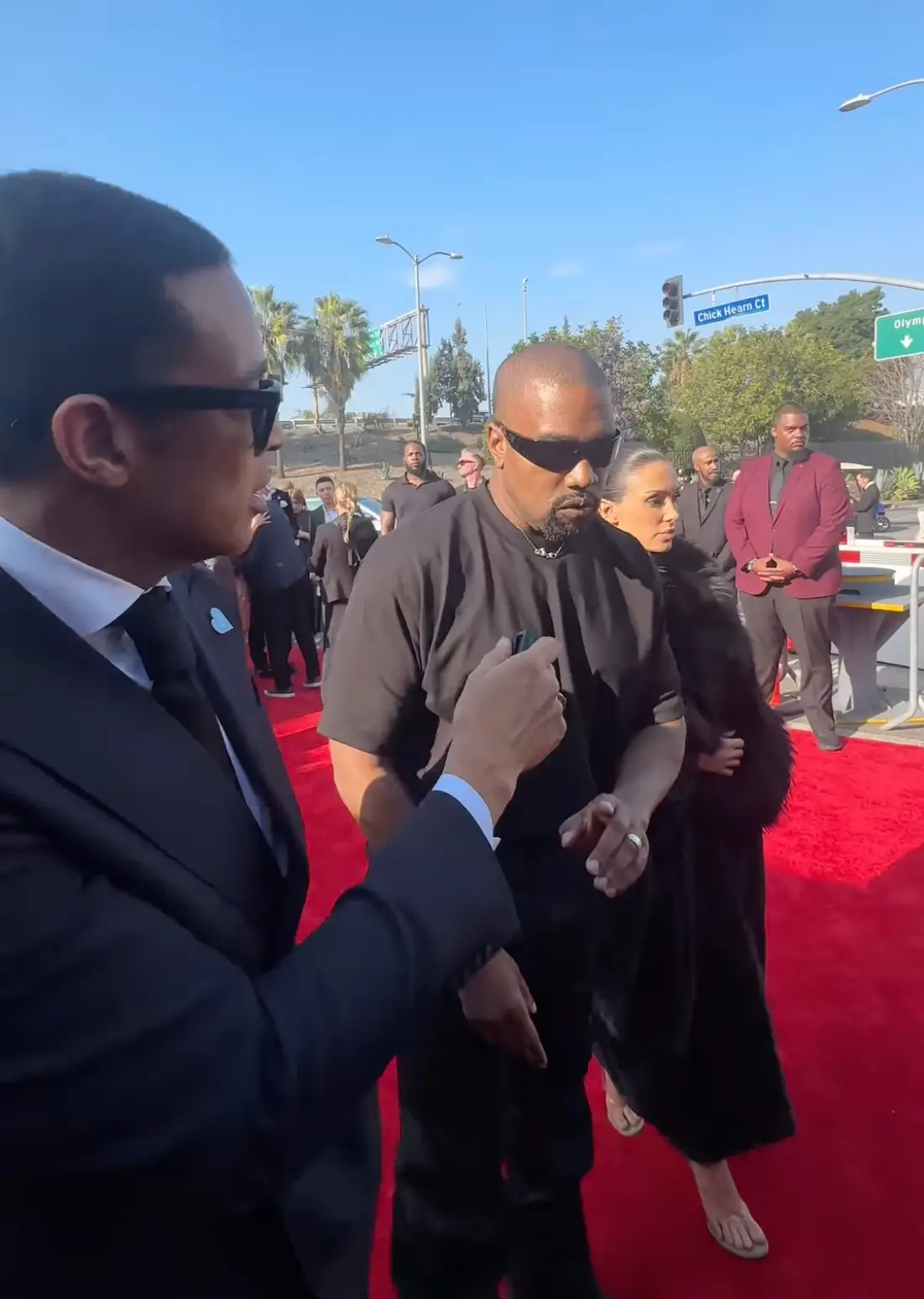 Broadcaster Don Lemon had tried to interview the couple on the red carpet at the Grammys (Instagram/@donlemonofficial)