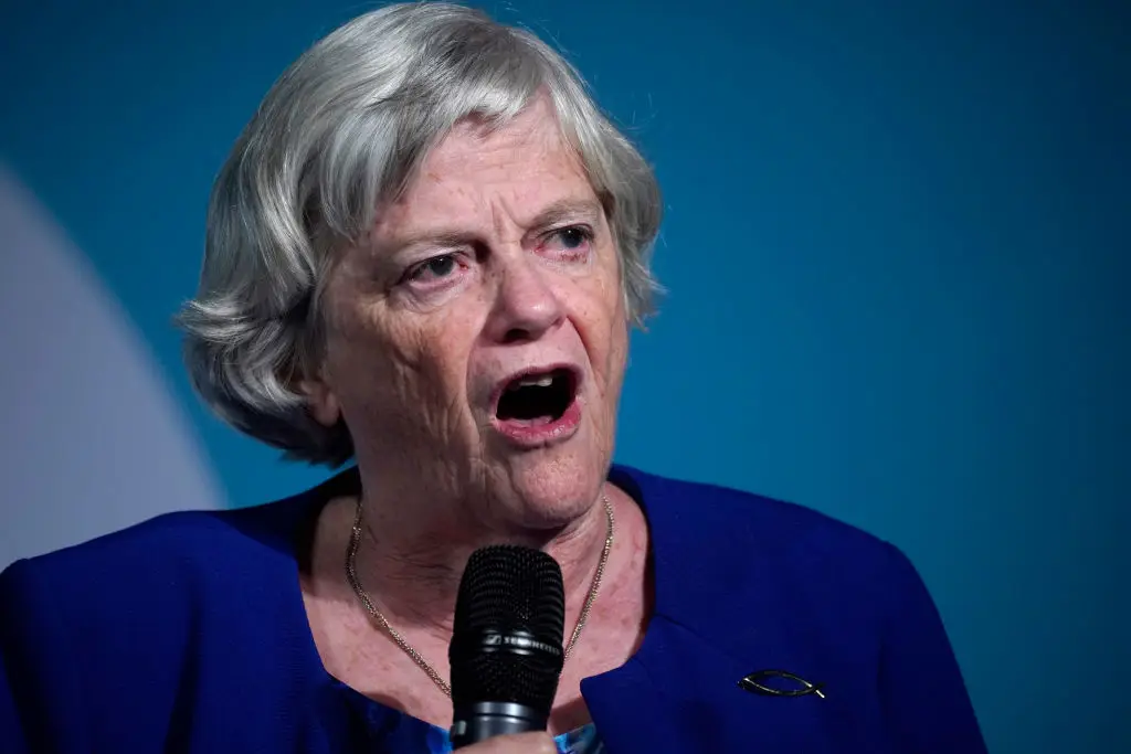 Ann Widdecombe was a high profile MP in the 1980s and 90s (Christopher Furlong/Getty Images)