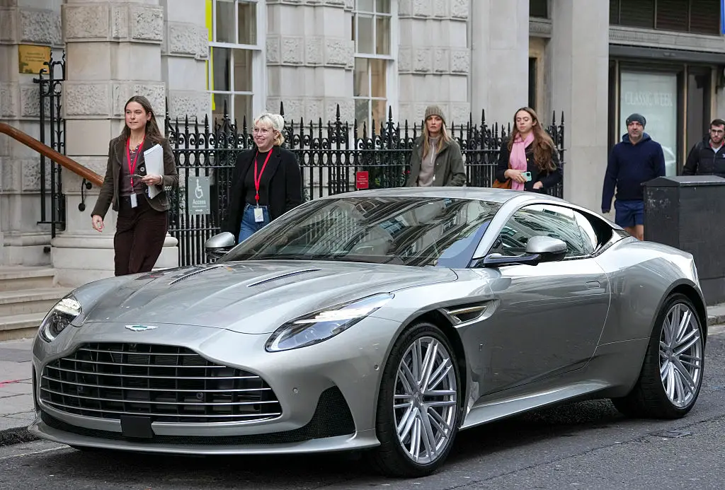 It's bad news for James Bond as a few Aston Martins are on the list, so he might not want to get a new one right now (CARLOS JASSO / AFP via Getty Images)