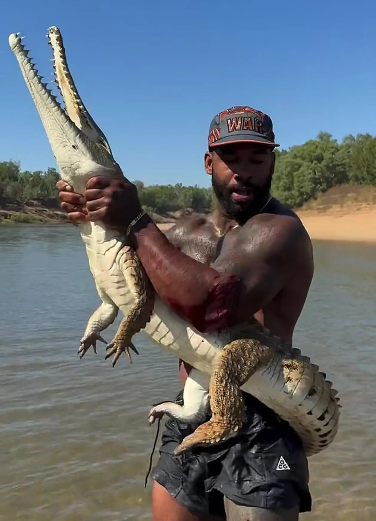 Holston has defended his videos, and says that the animals were released shortly after filming (Instagram/therealtarzann)