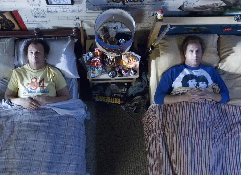 The film follows Brennan and Dale's road to being step brothers (Columbia Pictures)