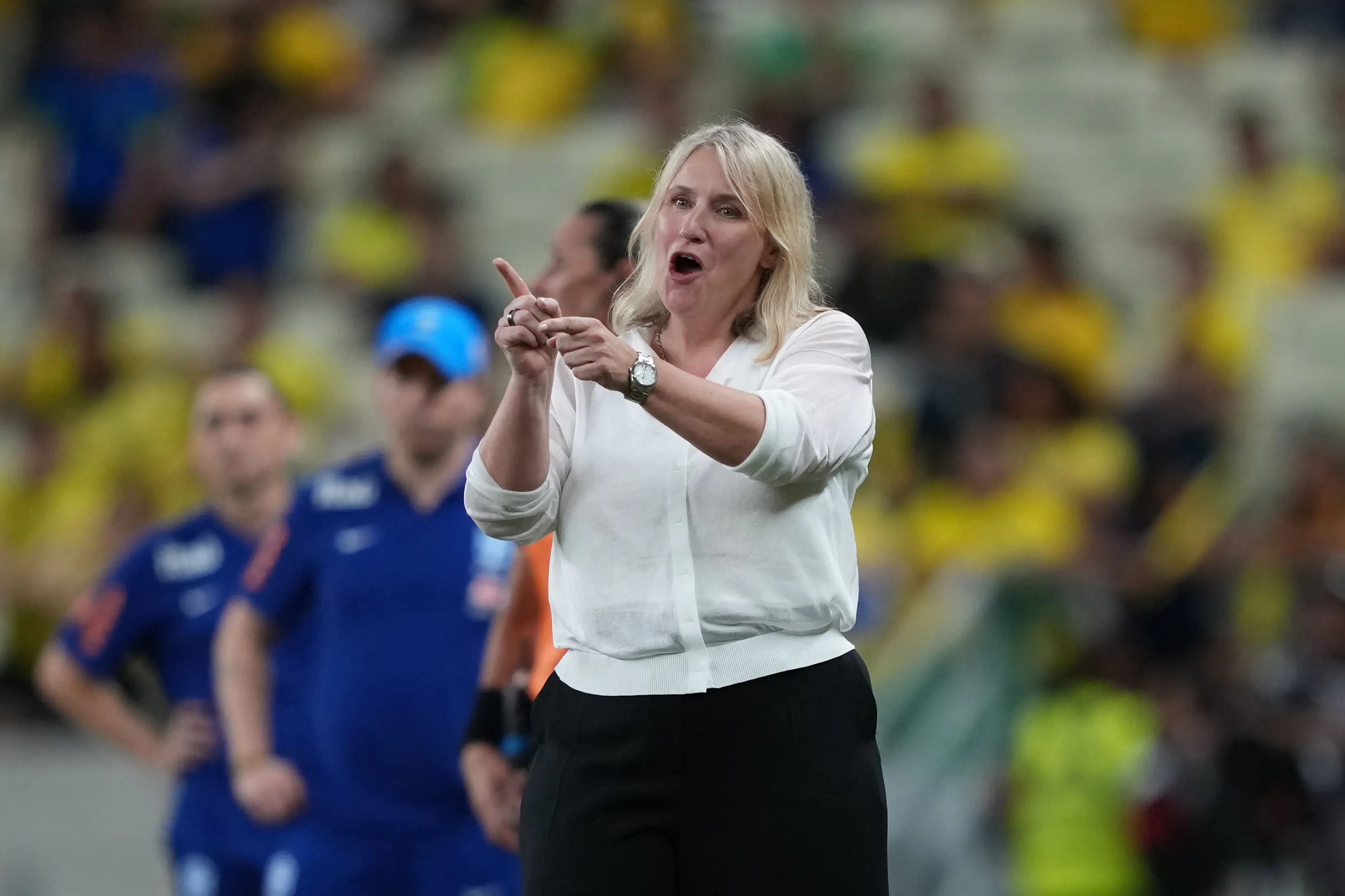 Emma Hayes was praises for her tactical insight (Brad Smith/USSF/Getty Images)