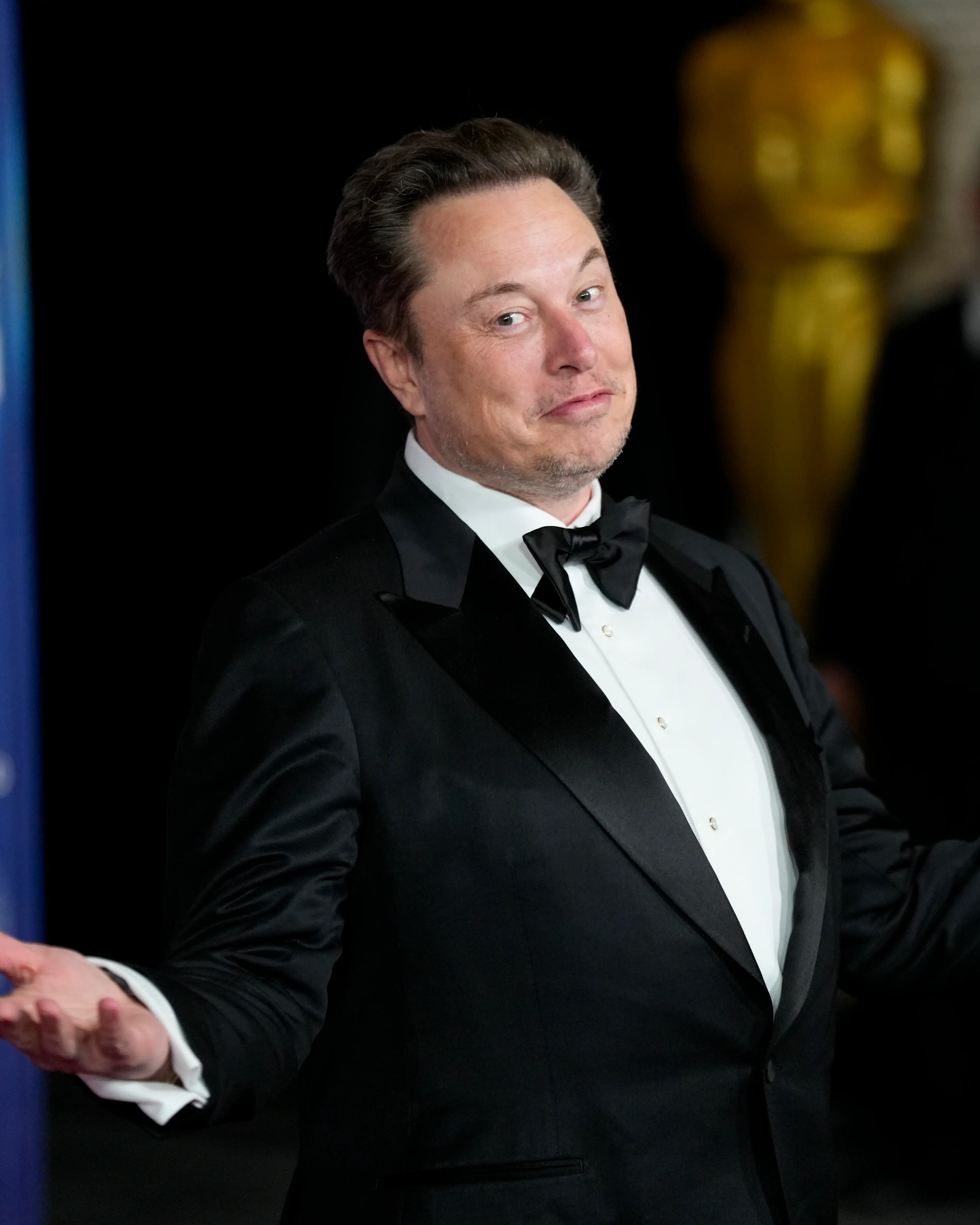 You can imagine the tech tycoon pulling a face like this when he catches a candidate in a lie (Craig T Fruchtman/Getty Images)