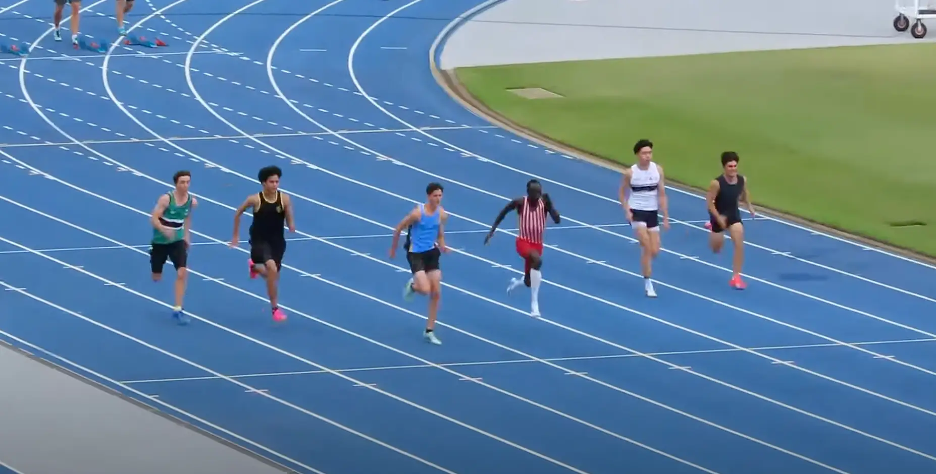 Gout Gout could be the future of Australian athletics. (YouTube/Vic Pascoe)