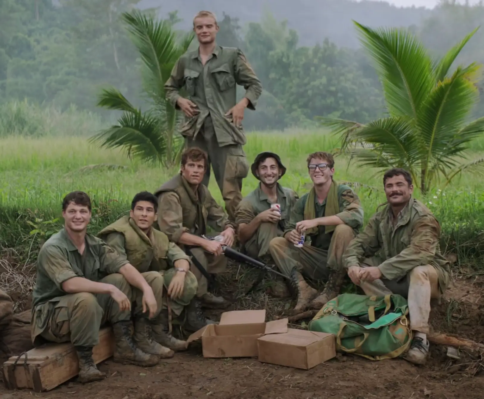 Chick travelled thousands of miles to bring his mates a few beers.