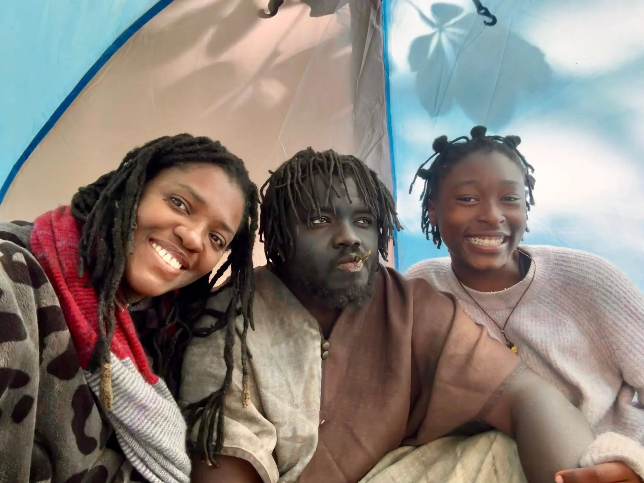 The 'tribe' have now been evicted (Facebook/Jean Gasho)