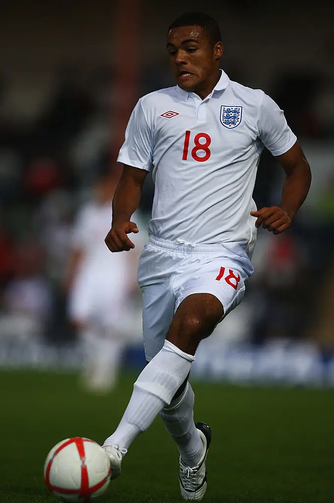 Courtney Meppen-Walter playing for England's youth side in 2010 (Matt Lewis - The FA/The FA via Getty Images)