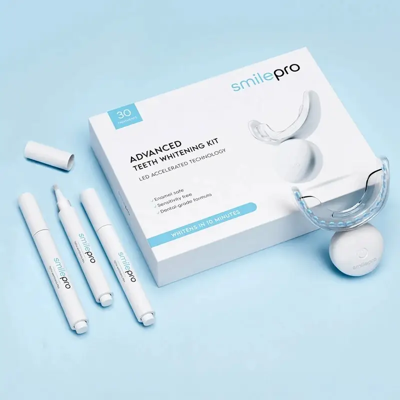 The SmilePro Teeth Whitening Kit is currently 50 percent off (SmilePro)