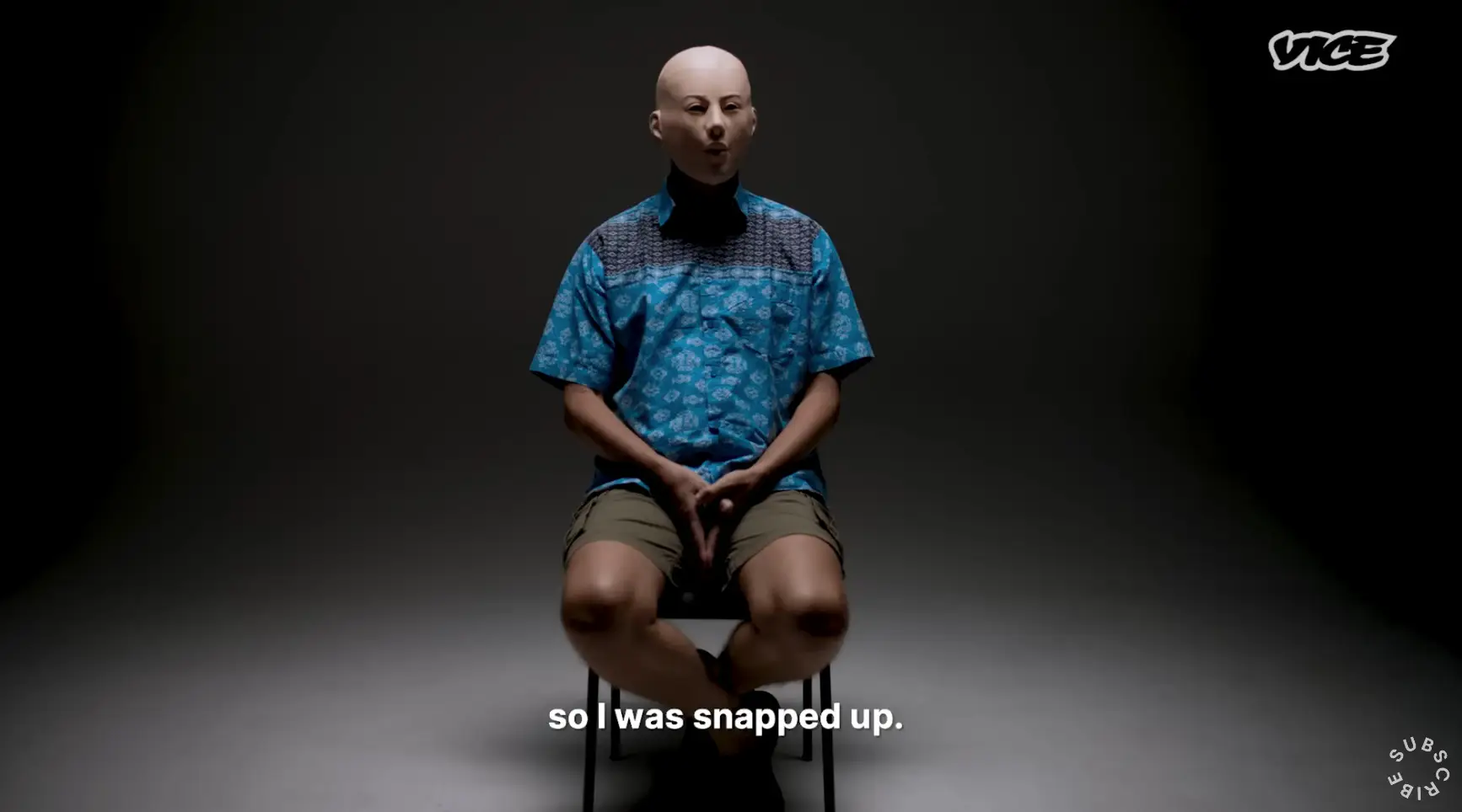 The man admitted his job took a toll on his mental health. (VICE)