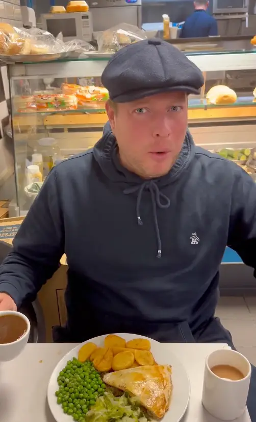 Another of Thomas' breakfasts.