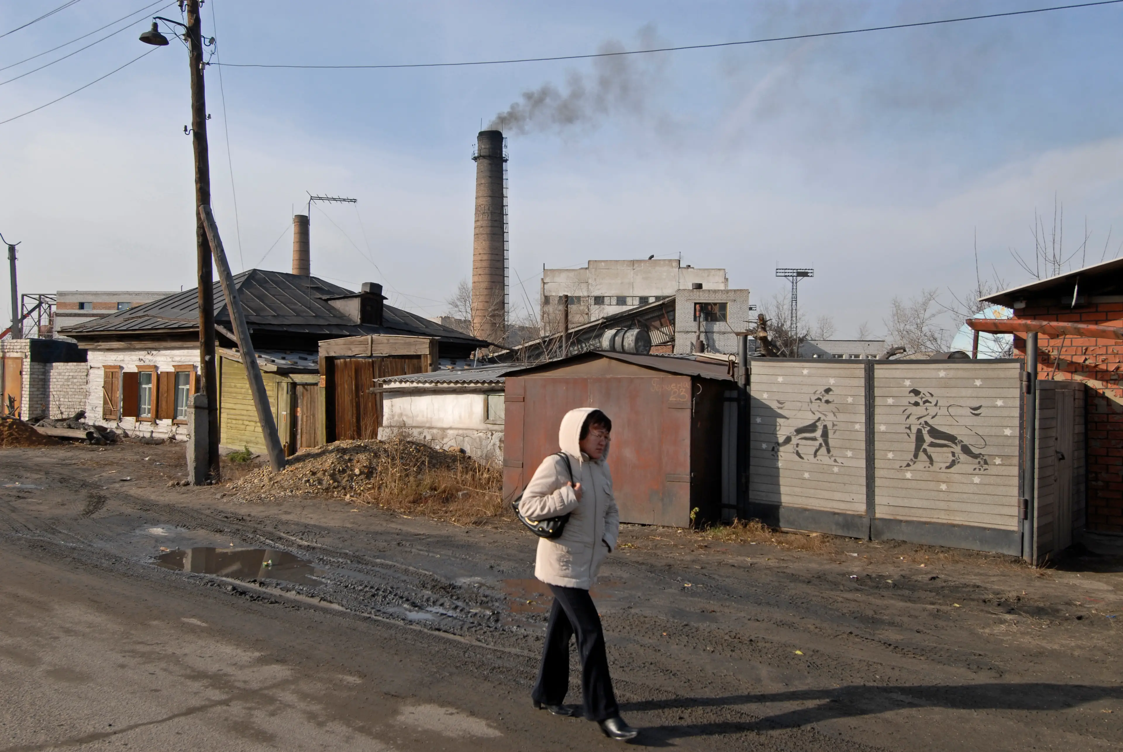 People in the city of Semey suffered from radioactive diseases. (John van Hasselt/Corbis via Getty Images)