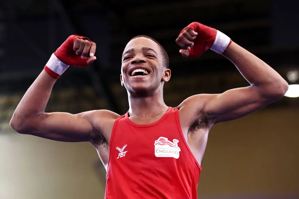 His son boxer Shiloh Defreitas almost appeared on the Channel 4 show with his dad (Mark Kolbe/Getty Images)