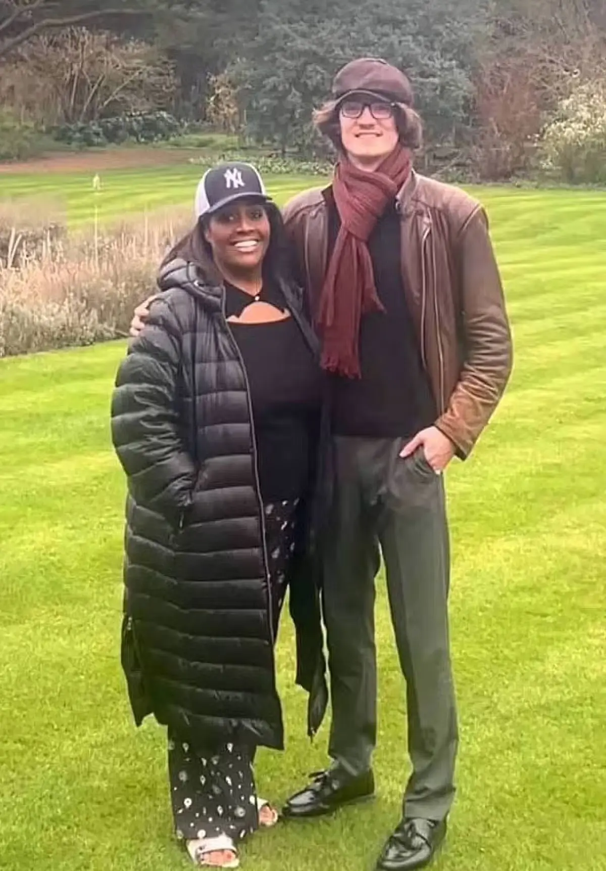 Hammond says her son Aiden, 21, supports her relationship with Putman (Instagram/@alisonhammond55)