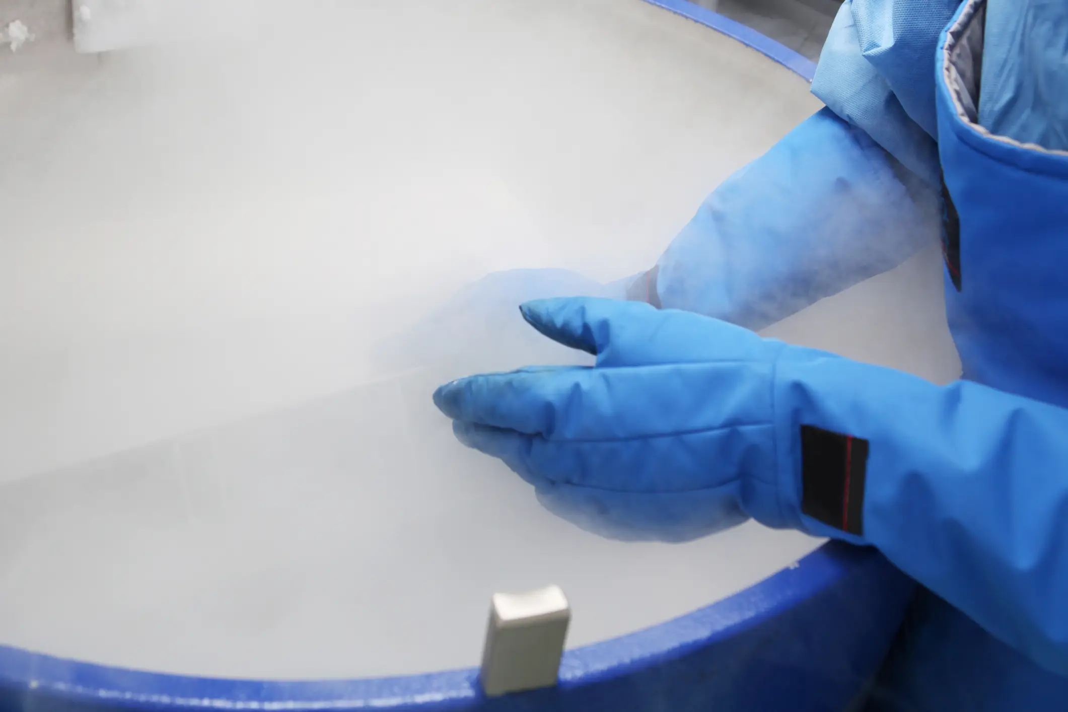 Liquid nitrogen is used in the process (Getty Stock Photo)
