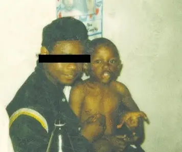 Kendrick used a picture of himself as a child on the album cover for Good Kid, M.A.A.D City (Interscope Records)