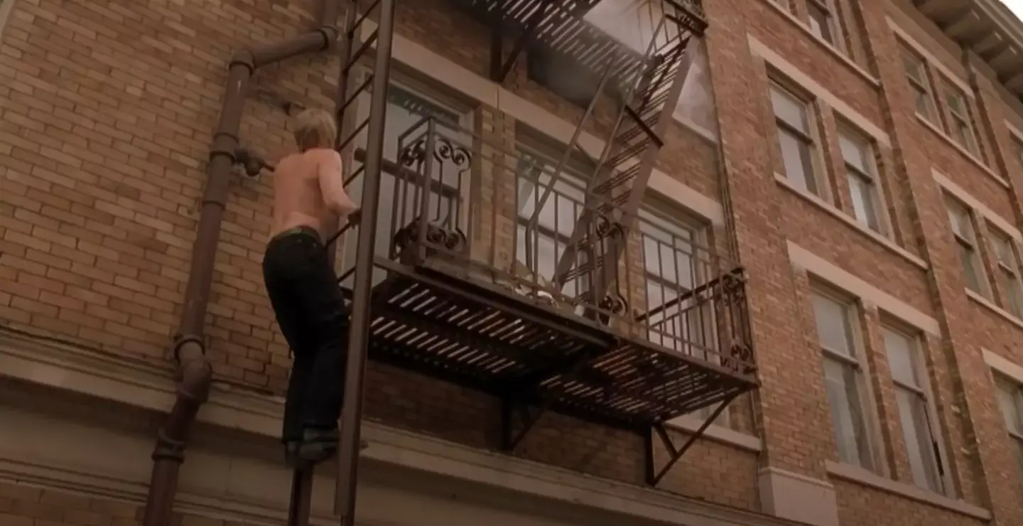 Ladder related accidents are the most common on the list. (New Line Cinema)