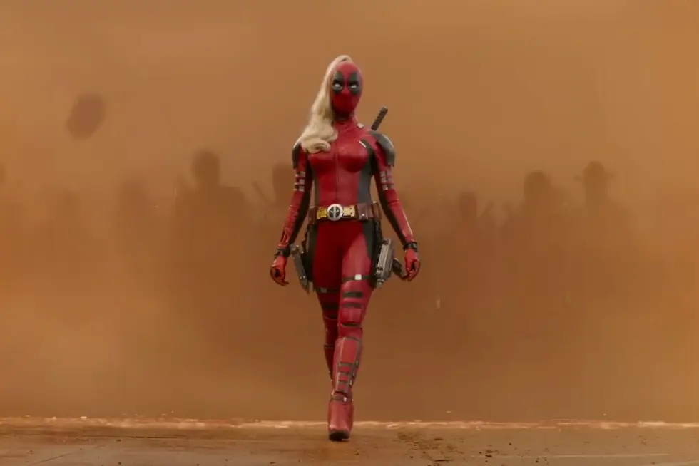 Lady Deadpool was long rumoured to be played by Blake Lively. (Marvel Studios)