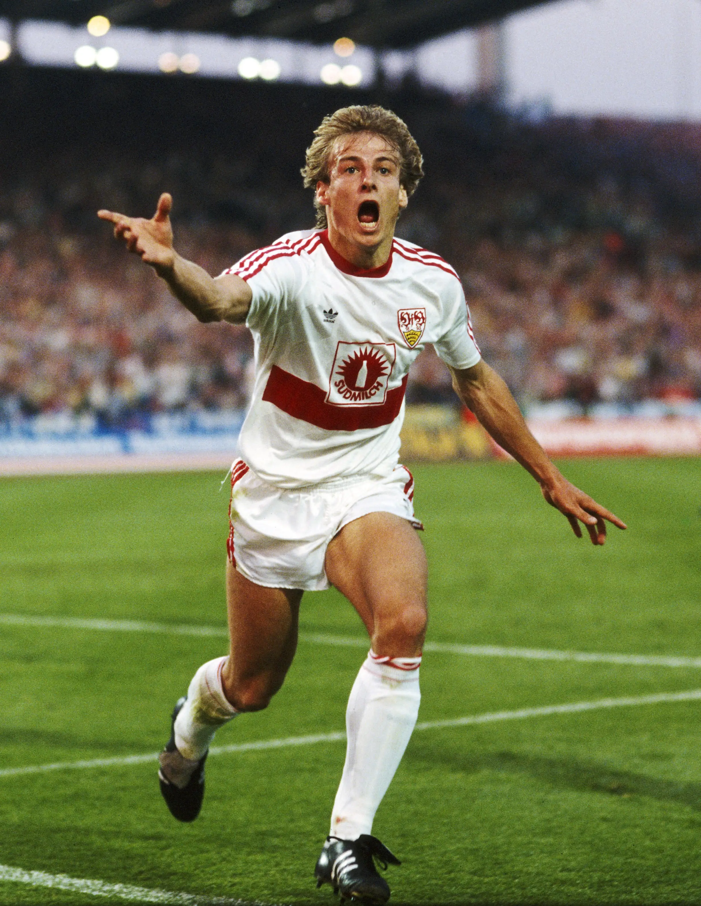 He helped West Germany win the 1990 World Cup (Simon Bruty/Allsport/Getty Images)