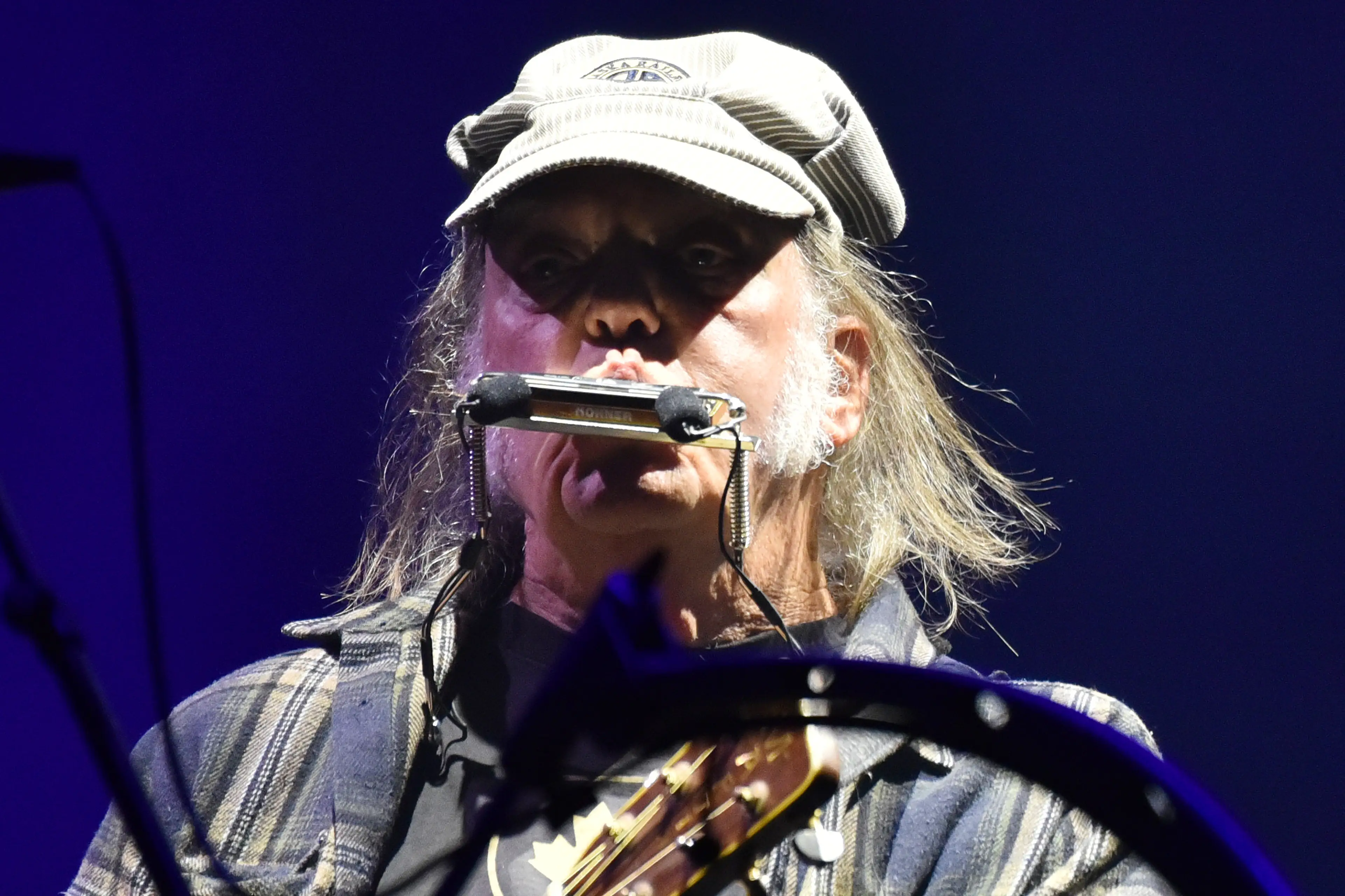 Neil Young and the Chrome Hearts will headline BST Hyde Park on Friday (Photo by Jim Dyson/Redferns)